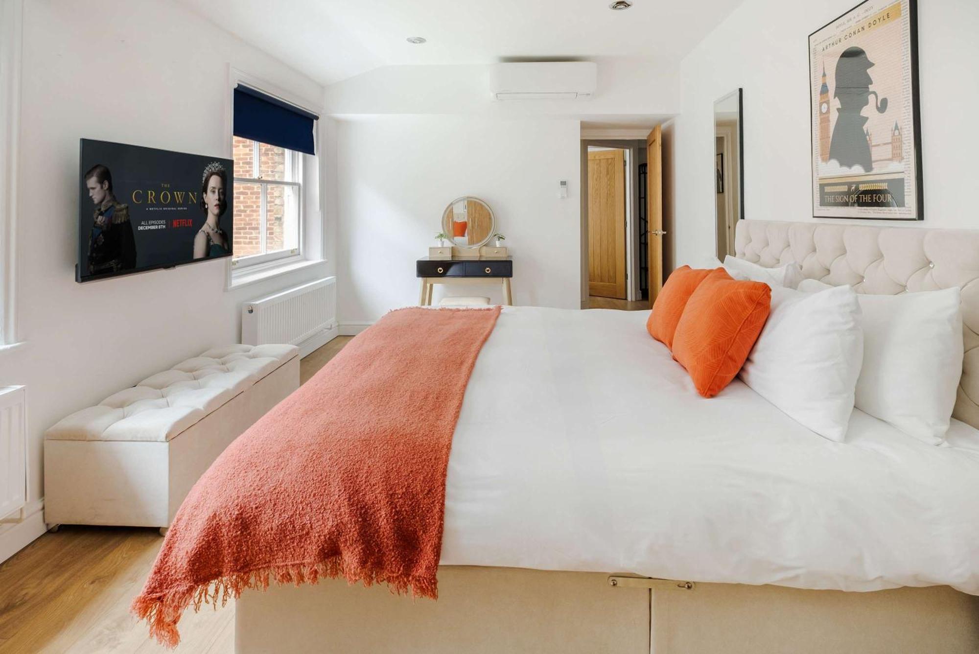 Luxury 3 Bedroom Apartment In Marylebone London Exterior photo